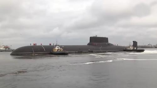 SSGN «Belgorod», armado con drones submarinos «Poseidón»