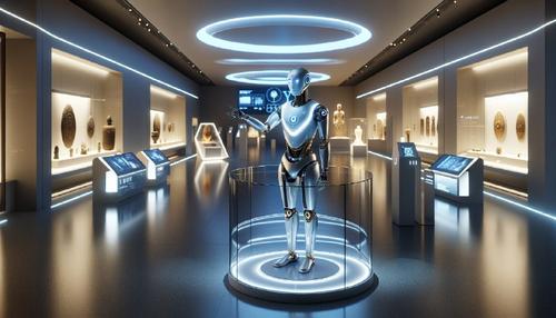 Moscow students create a virtual robot guide
