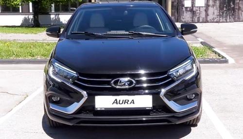 New Wheels Installed on LADA Aura