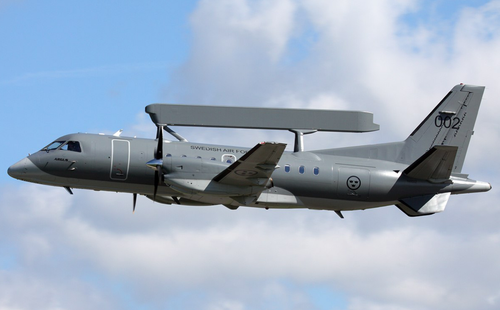 Vulnerables ante los "Kinzhal" y los misiles antiaéreos del S-400: se revela cómo Rusia puede responder al uso de aviones suecos AEW&C ASC-890