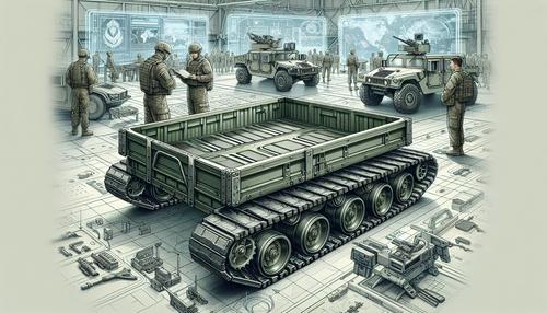 Delivers up to 100 kg: self-taught engineers handed over a self-propelled platform for the military to the front line