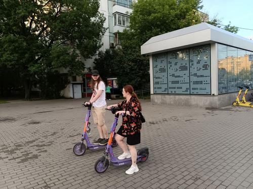Scooter rental is now available from the Tinkoff app