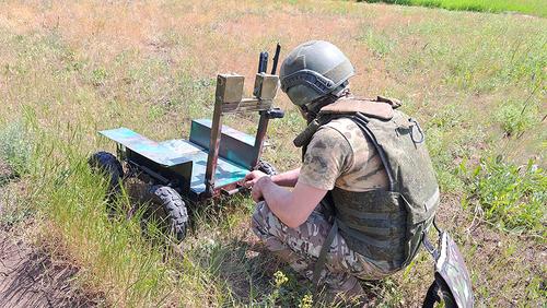 De componentes disponibles: militares rusos desarrollaron un robot de evacuación
