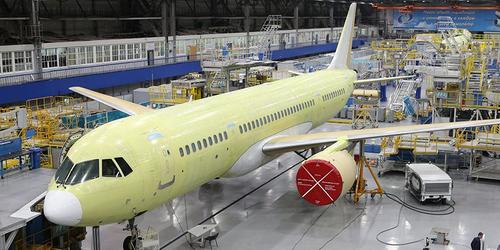 Частично импортозамещенный самолет МС-21 подготовили к первому полету