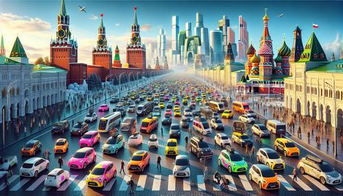 Каршеринг в Москве стал мировым лидером: парк доступных авто вырос в 106 раз за девять лет
