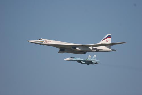 &nbsp; Tu-160 y&nbsp;Su-27