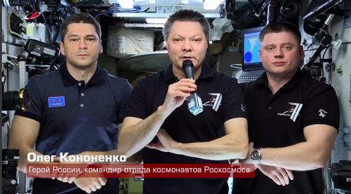 Russian cosmonauts congratulated schoolchildren and students with Knowledge Day from the ISS