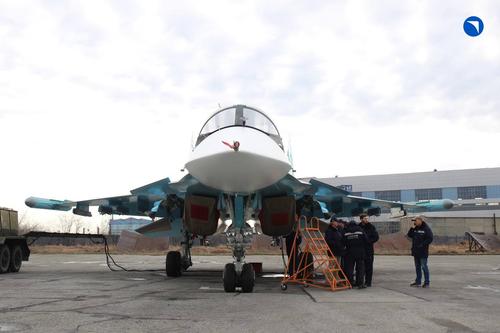 OAK entregó al Ministerio de Defensa de la Federación Rusa un lote de nuevos cazabombarderos Su-34