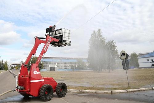 Новый робот Ант-1000ПМ для тушения пожаров разработали в России