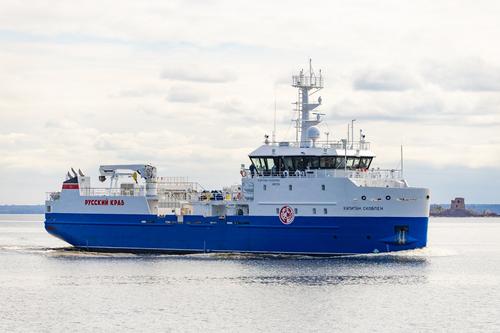 Crabber "Captain Skovpen" Successfully Completes Sea Trials in the Gulf of Finland