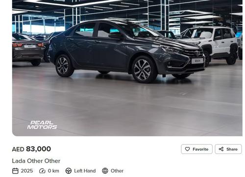 Без официальной сертификации: стало известно, как продаются Lada Niva Travel в ОАЭ