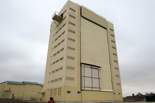 Antenna structure of the Voronezh-DM station in Kaliningrad
