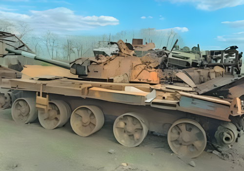 Танки Т-72Б3 и Т-80, БТР, БМП и МЛ-ЛБ распродают под Ростовом как металлолом