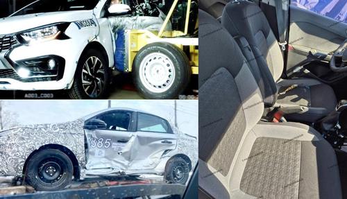 Lada Iskra после бокового удара<br>