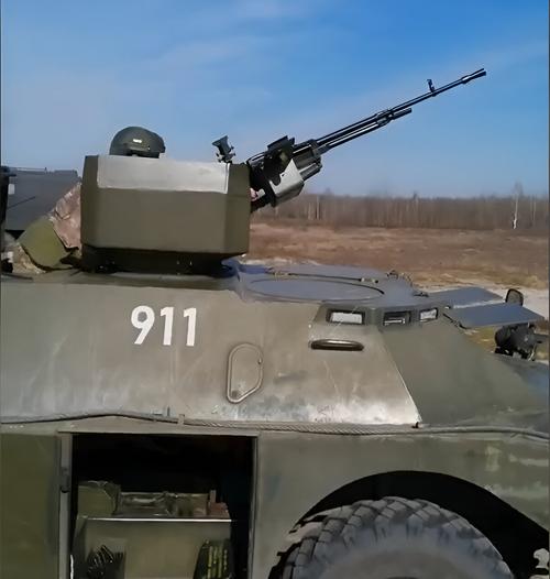 &nbsp;BRDM-2 with a machine gun&nbsp;"Utyos"