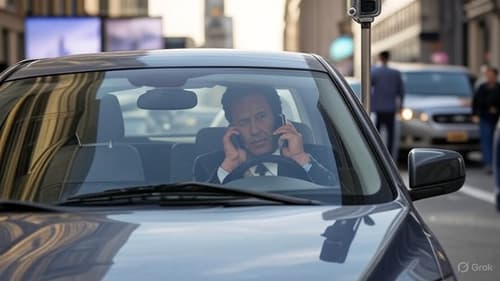 Штрафов избежать не получится: на дорогах появится больше камер для отслеживания использования телефона за рулем и непристегнутого ременя