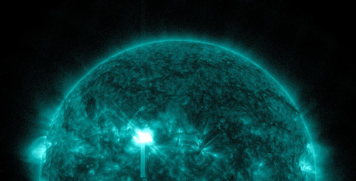 The most powerful flare in a month occurred on the Sun on June 15