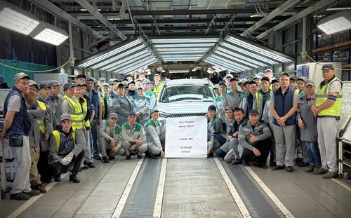 «Ещё один важный рубеж»: на заводе в Калуге выпустили первый Haval M6 по полному циклу
