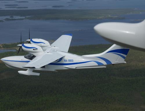 Самолет-амфибия Л-142