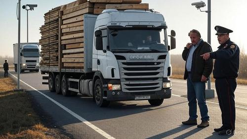 В России выросли штрафы за превышение габаритов грузовиков и за отказ от остановки по требованию