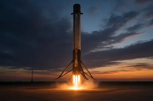По аналогии с SpaceX: Роскосмос разрабатывает возвращаемую первую ступень ракеты