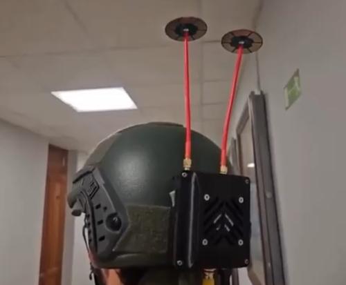 Unique helmet-mounted drone-kamikaze suppression system developed in Russia