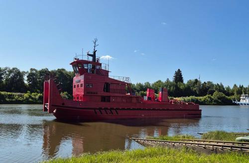 After overhaul - on the way: "Yuvis" motor ship launched in Tomsk region