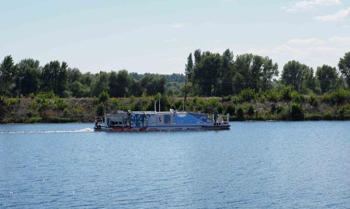El buque de hidrógeno "Ecobalt" del proyecto 00393 se prueba en la planta de Zelenodolsk Gorky