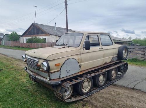 Novosibirsk craftsman assembled an all-terrain vehicle from Niva, Zaporozhets and VAZ-2107