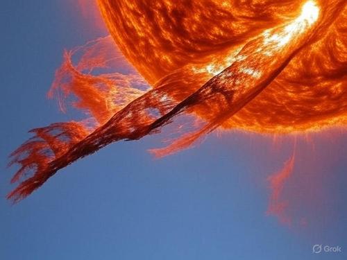 The Sun is Again at Peak Activity: Another Flare Registered on August 3, Following 17 Flares