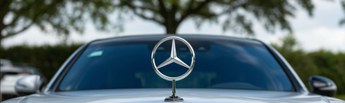 Three-pointed star Mercedes