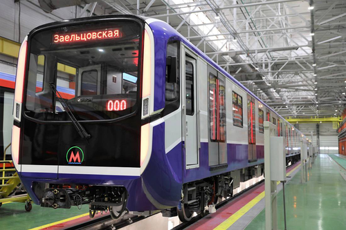 First Ermak metro train sent to Novosibirsk