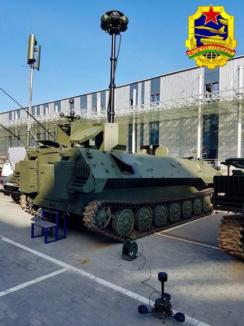 mobile reconnaissance and control center (MRCC) based on the multi-purpose tracked chassis with a universal MT-LBu hull