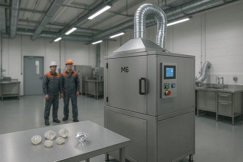 New diamond processing equipment commissioned at ALROSA factory