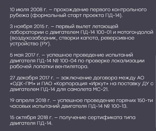 История ПД-14
