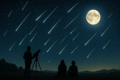La Luna podría dificultar la observación de la lluvia de estrellas Perseidas en agosto