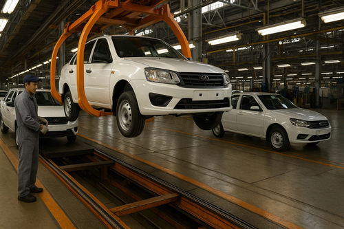 Новые модели Lada будут собирать на заводе в Киргизии: начать планируют в 2026 году