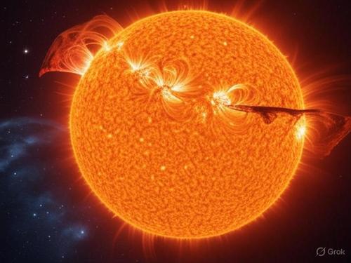 Sun is scorching: powerful flare recorded on August 28
