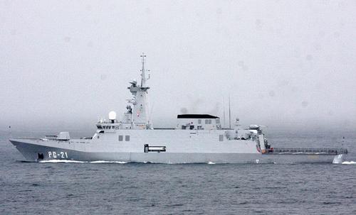 Патрульный корабль PC-21 типа «Гуайкери» проекта Avante ВМС Венесуэлы