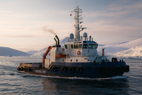 Construction of NE060 Project Tugboat for Arctic Operations Begins at B.E. Butoma Plant in Kerch