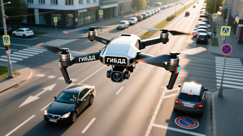 Traffic Police to Use Drones for Automatic Recording of Traffic Violations