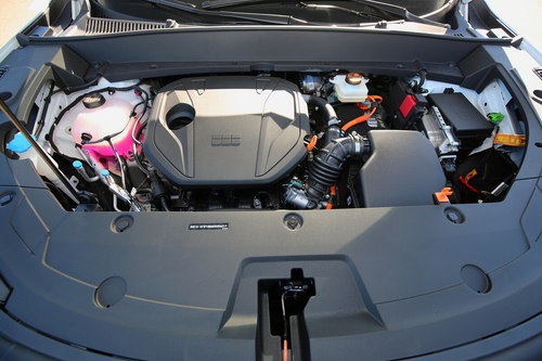 under the hood of the&nbsp;Belgee X80 PHEV