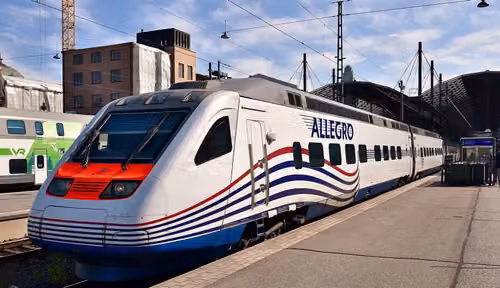 Поезд Allegro, курсировавший между Петербургом и Хельсинки