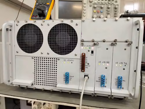 MAI and "Reshetnev" create electric rocket engine simulator for ground tests