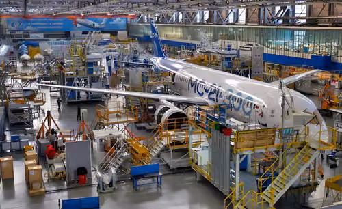Assembly of the MC-21