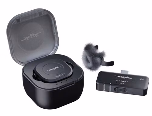lavalier microphone "ZHUK" in black