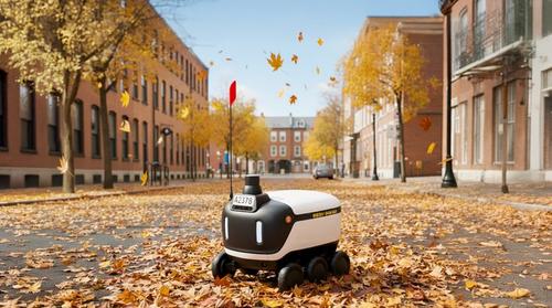 Robot de reparto de Yandex R 4.0