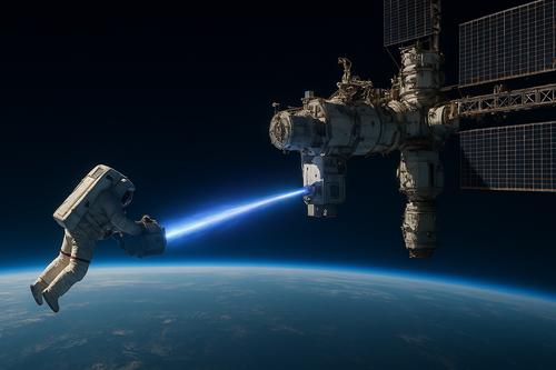 Russian Cosmonauts Test New Generation Pulsed Plasma Injector in Open Space