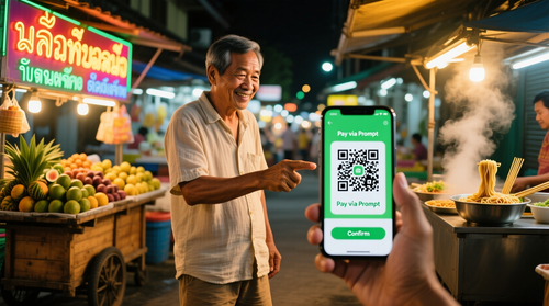 MTS lanza el pago mediante código QR en Tailandia