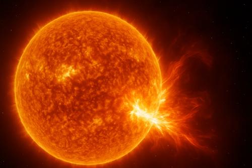 На Солнце произошла вторая за сутки вспышка высшего балла Х